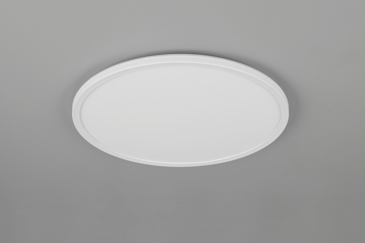Plafoniera Joko, RL NOW, 42x3 cm, 22W, 1x SMD, plastic, alb - imagine 7